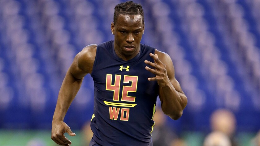 No island for him, but John Ross breaks NFL scouting combine ...